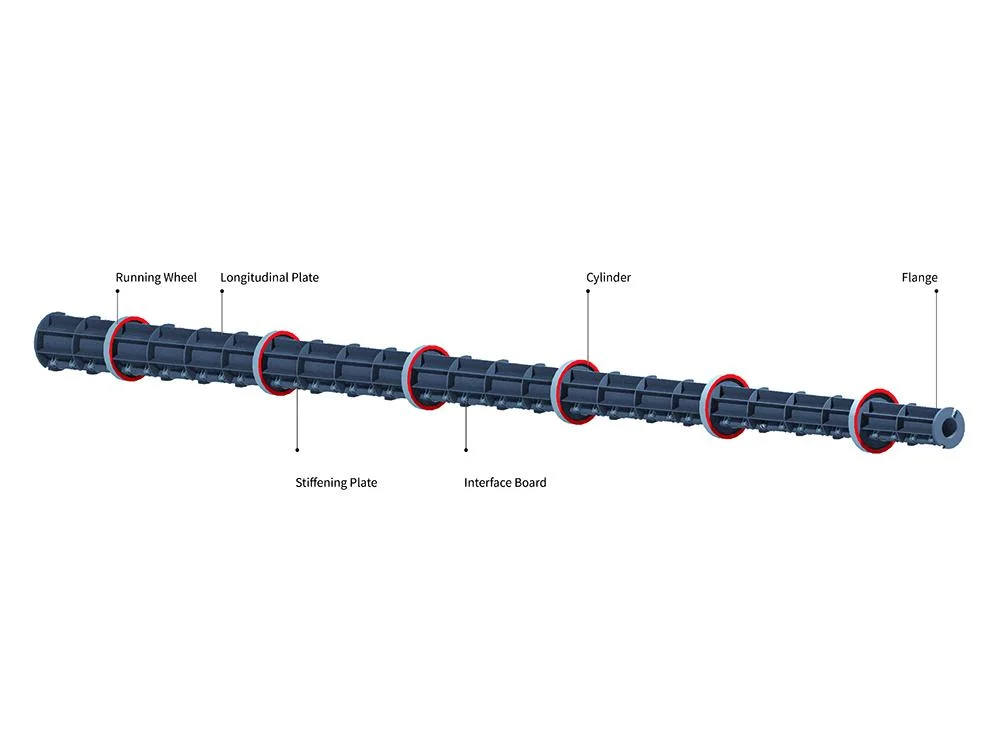 Concrete Pole Making Machine Customized Prestressed Concrete Spun Pile Pole Mould Making Machine